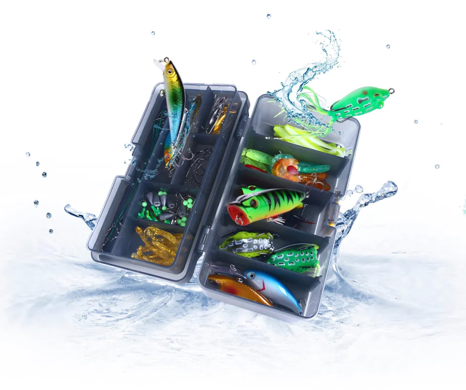 116-Piece Fishing Tackle Box Set – Complete Fishing Gear for All Anglers