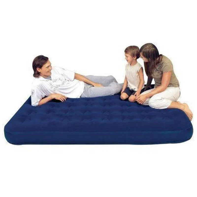 191X137X22Cm Inflatable Camping Sleeping Airbed Mattress Ti-14