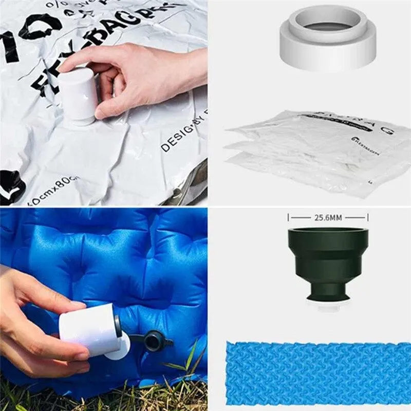 3-in-1 Mini Portable Air Pump with Camping Light