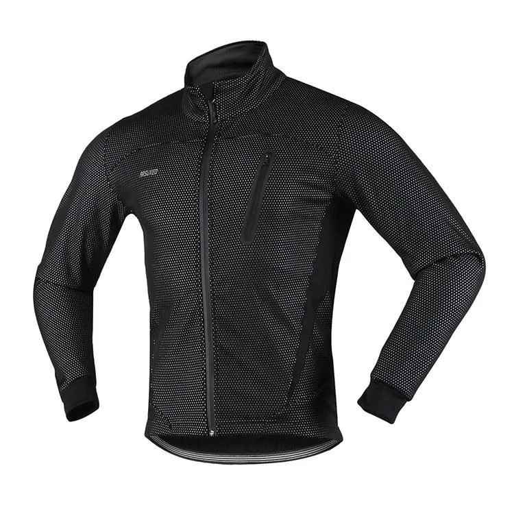 ARSUXEO Men's Thermal Cycling Winter Warm Up Jacket