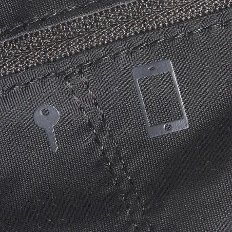 Basic running belt for phone - black