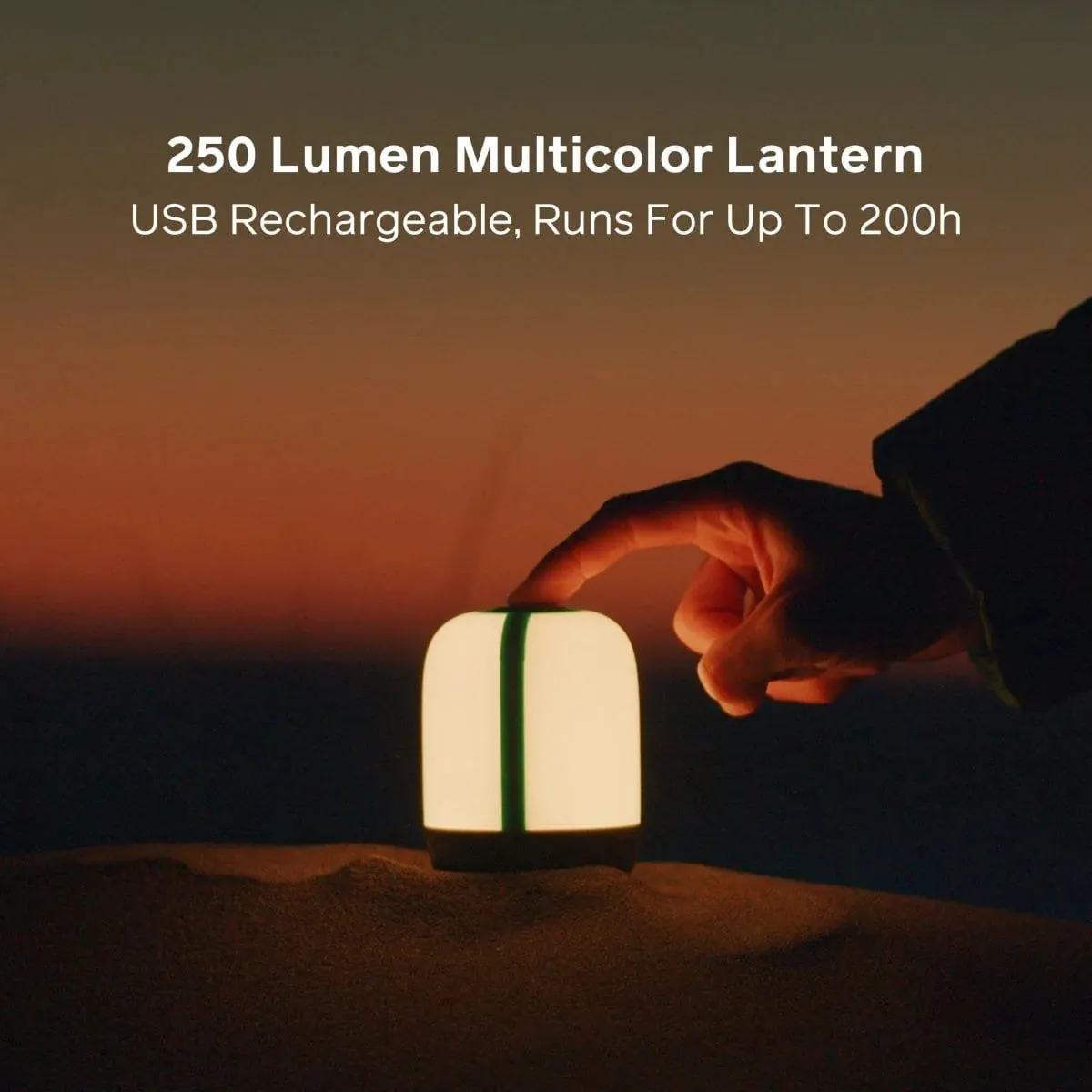 BioLite Alpenglow 250 Lumen Multicolor Rechargeable Lantern