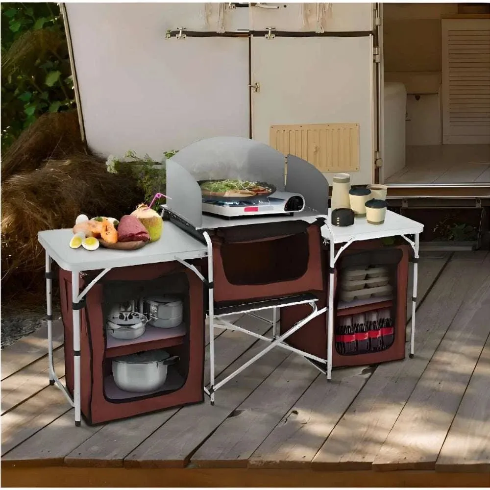 Camping Outdoor Kitchen Table