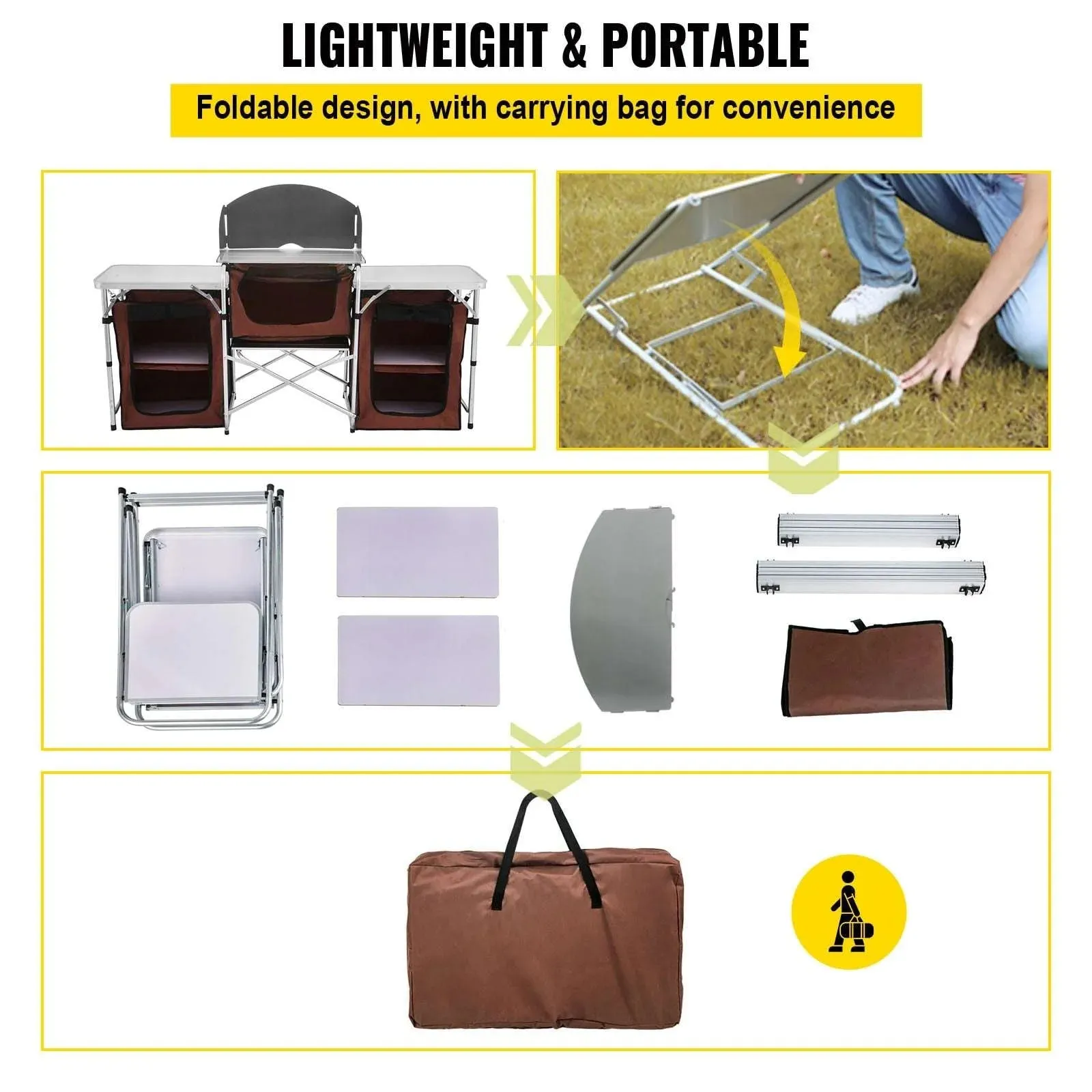 Camping Outdoor Kitchen Table