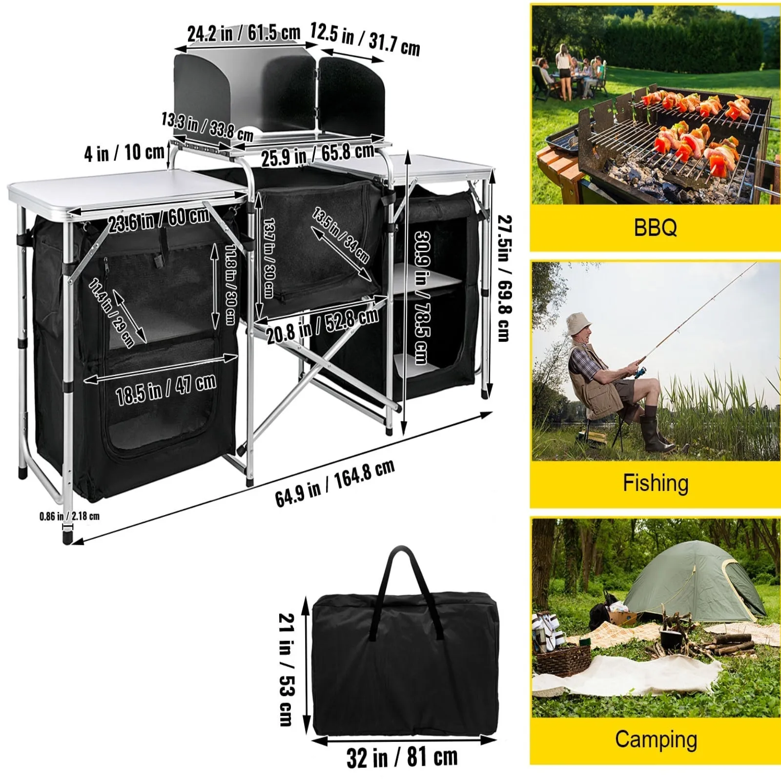 Camping Outdoor Kitchen Table