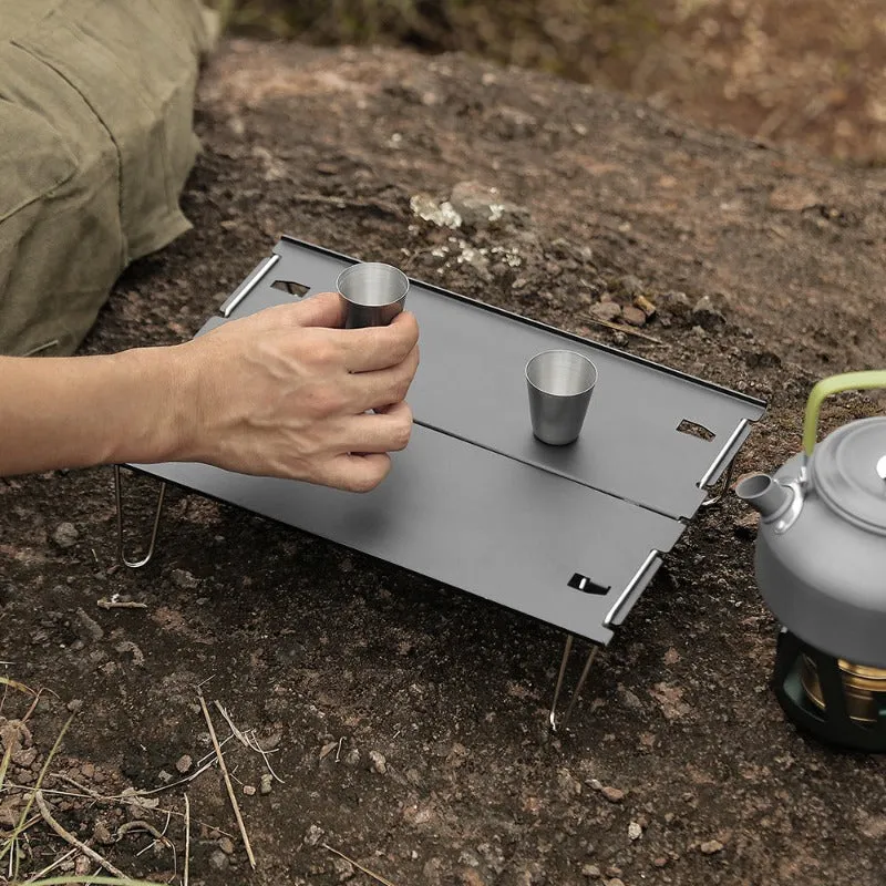 Camping Portable Foldable Table Small Coffee Tables Ultralight Outdoor Hiking Picnic Table MDF Mini Folding Table New
