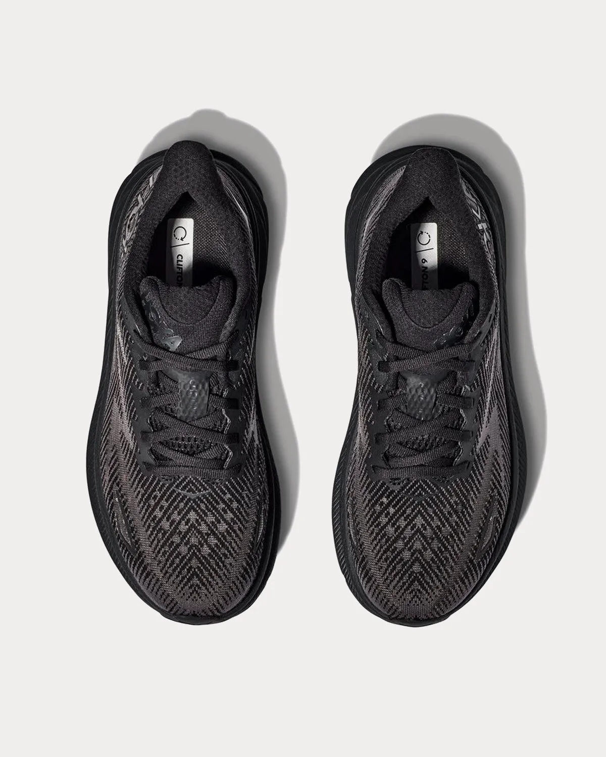 Clifton 9 Black / Black Running Shoes