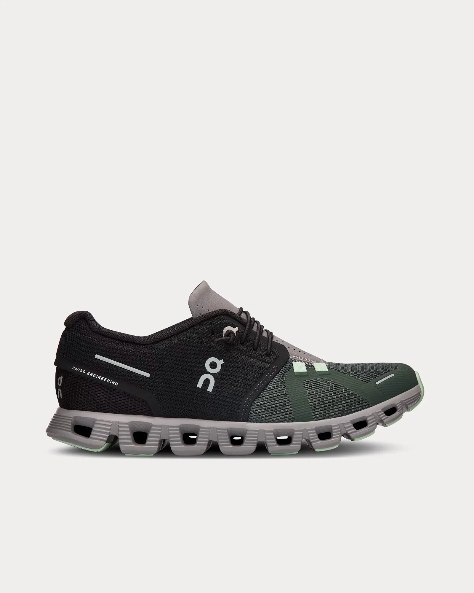 Cloud 5 Black / Lead Running Shoes