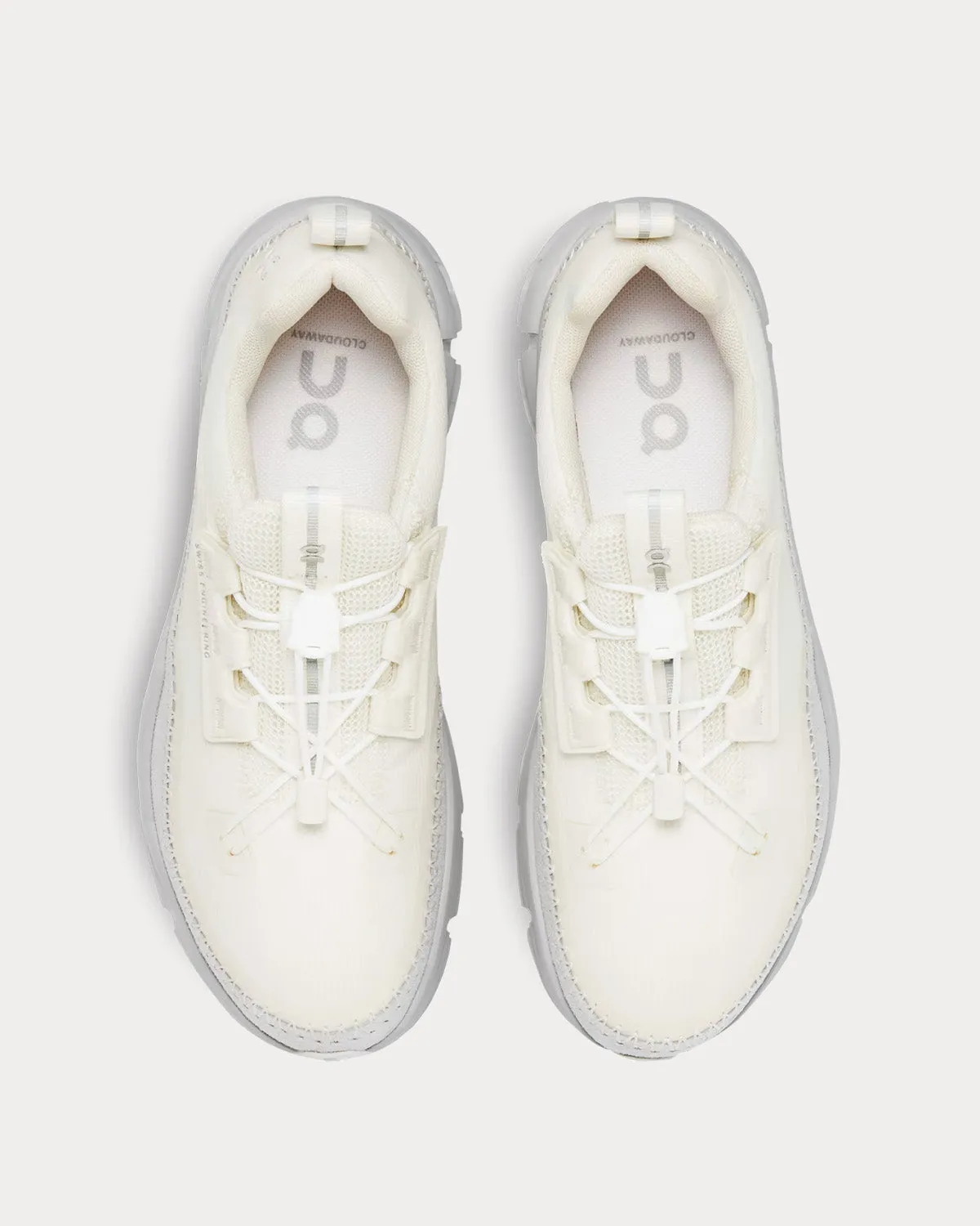 Cloudaway Undyed White / Glacier Running Shoes