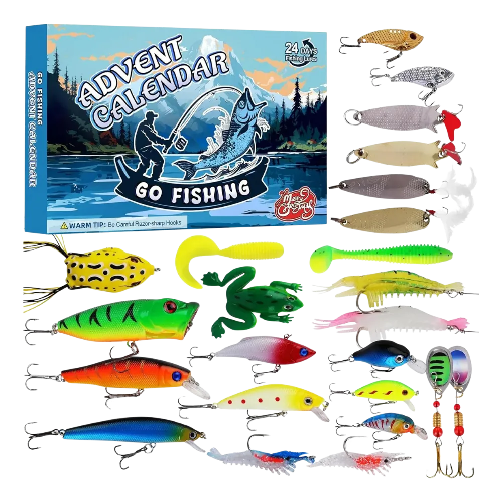 Daily Surprises Fishing Advent Calendar