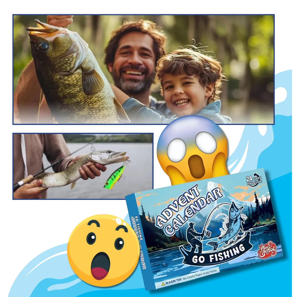 Daily Surprises Fishing Advent Calendar