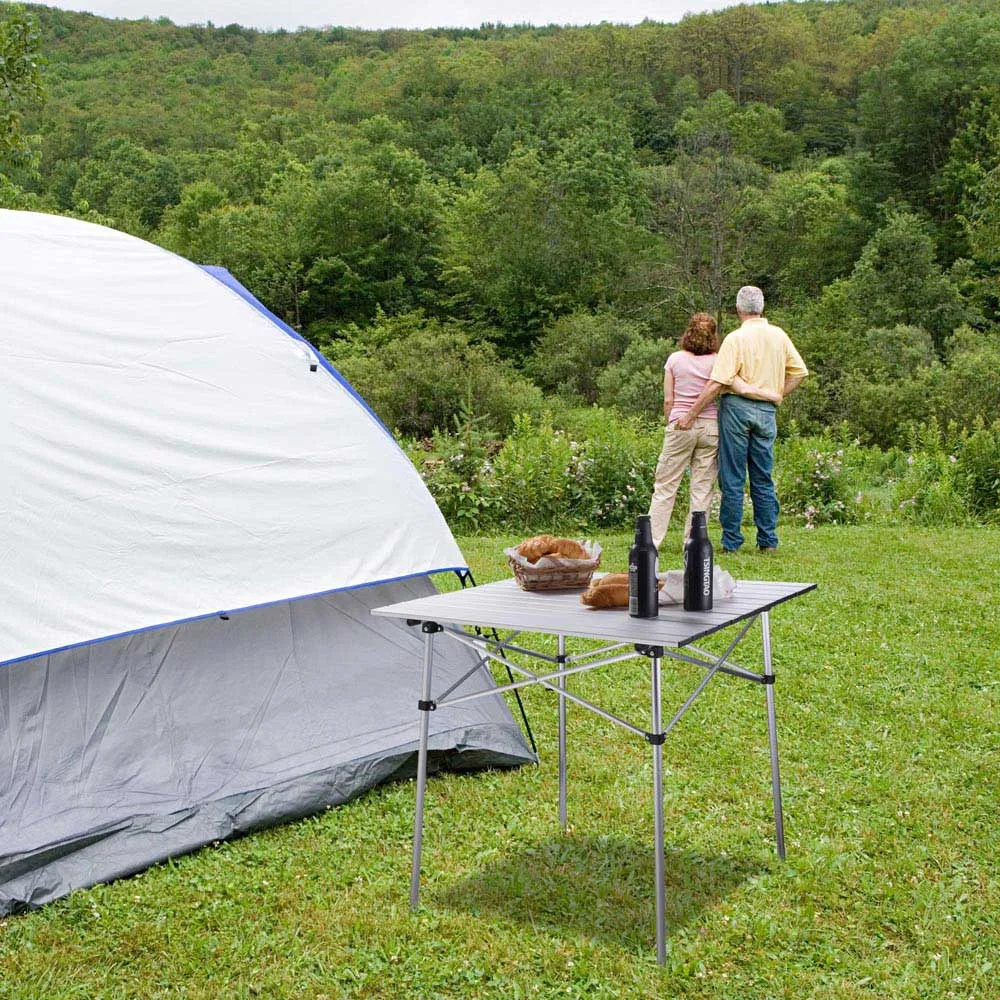 DIY Lightweight Foldable Camping Table 27"x26"