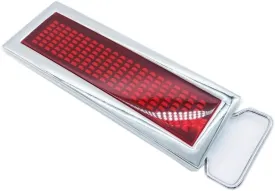 DIY Text Name Flash Chrome LED Scroling Belt Buckle Party 3 Colors Options