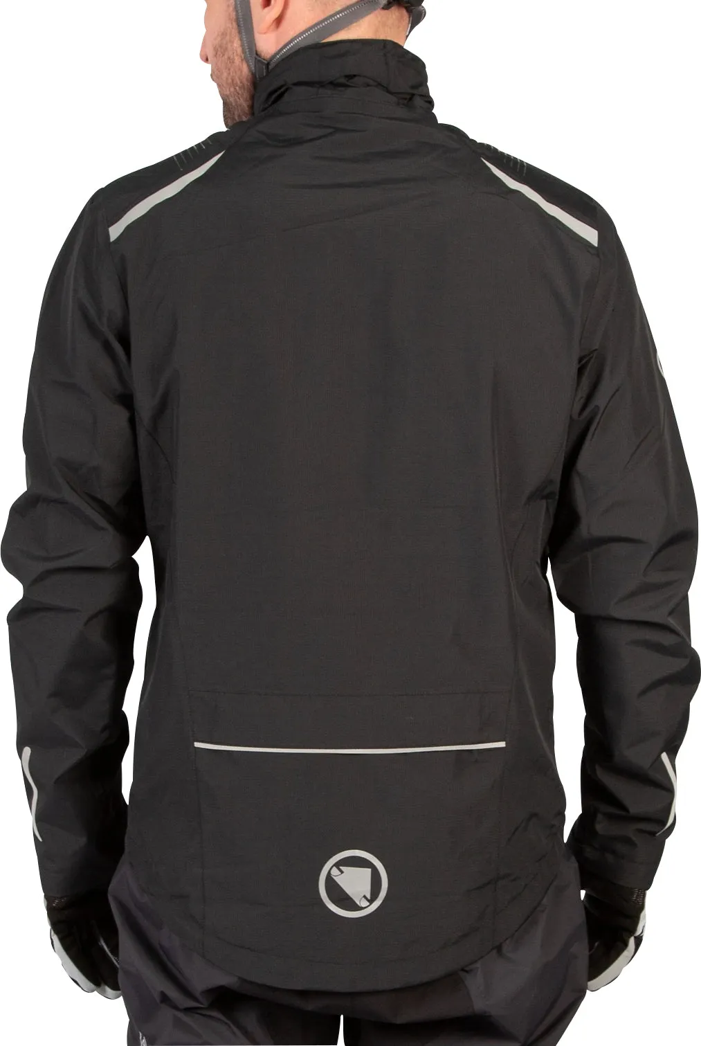 Endura Hummvee Waterproof Mens Cycling Jacket - Black
