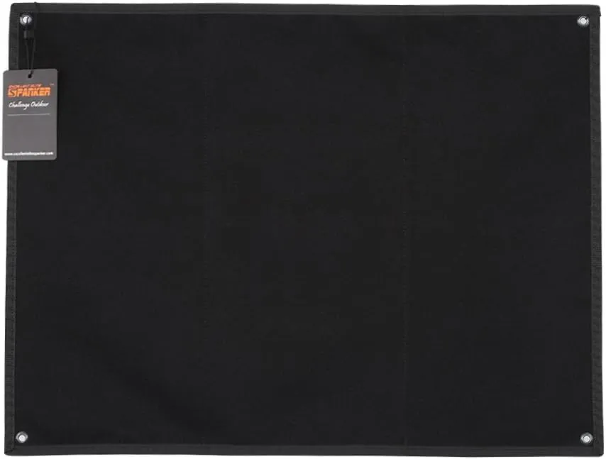 EXCELLENT ELITE SPANKER Tactical Patchs Display Board Foldable Military Patch Holder Panel (Black, S)