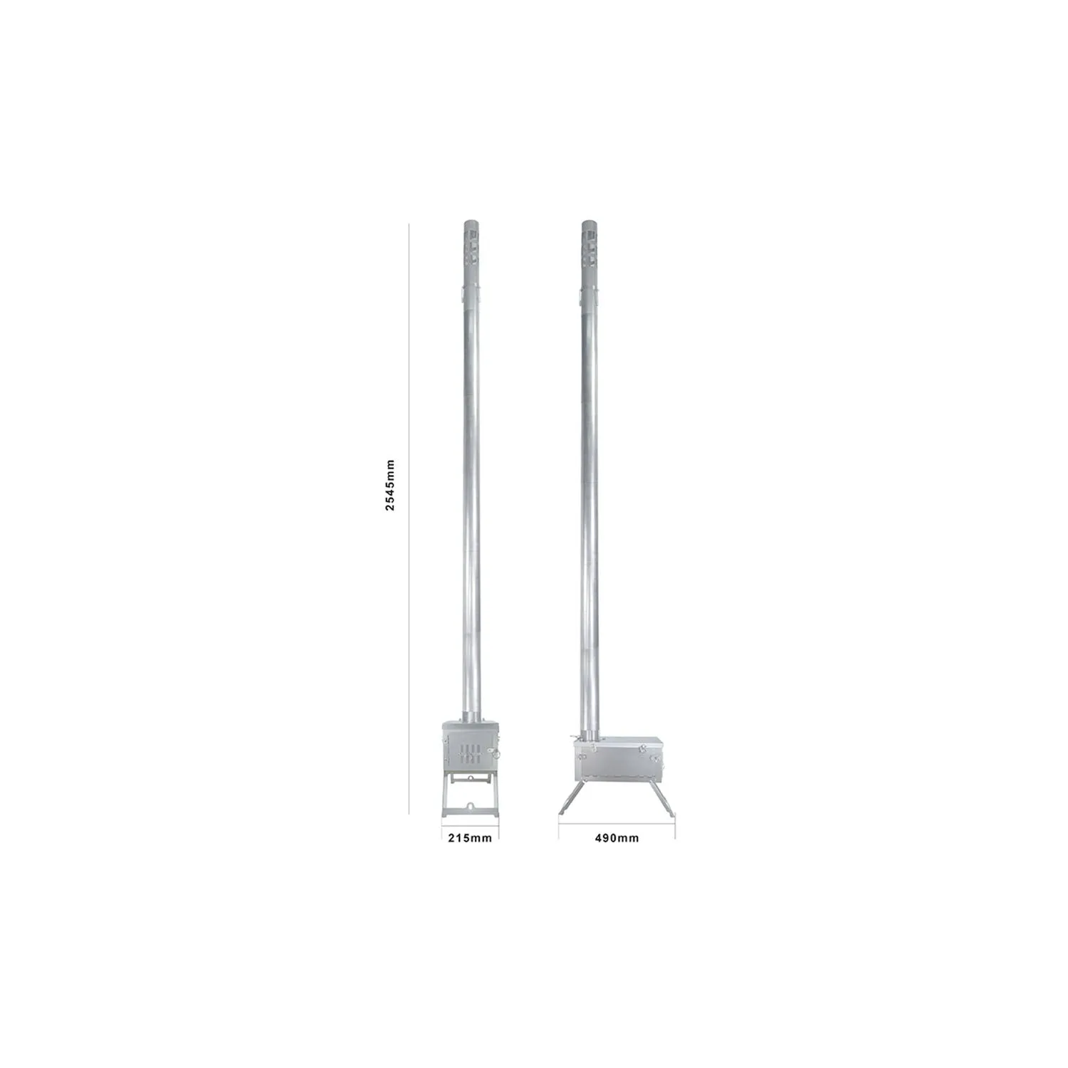 Fastfold PLUS Titanium Nested Pipe - Medium