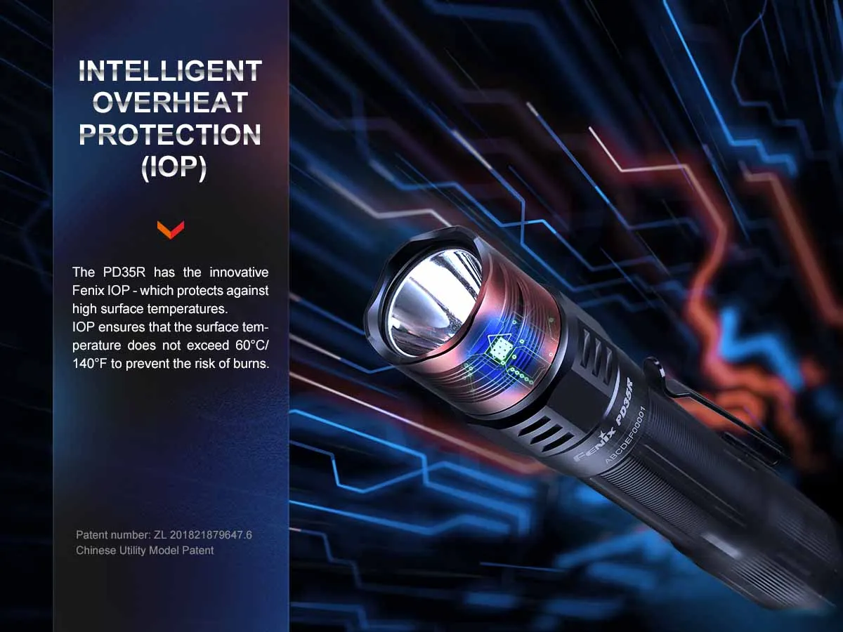 Fenix PD35R Rechargeable Flashlight