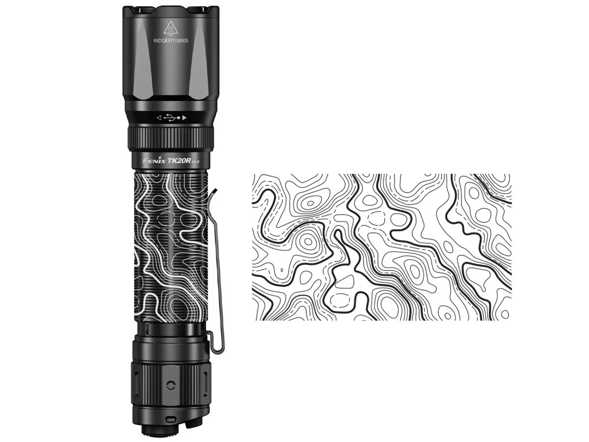 Fenix TK20R V2.0 Rechargeable Tac Flashlight