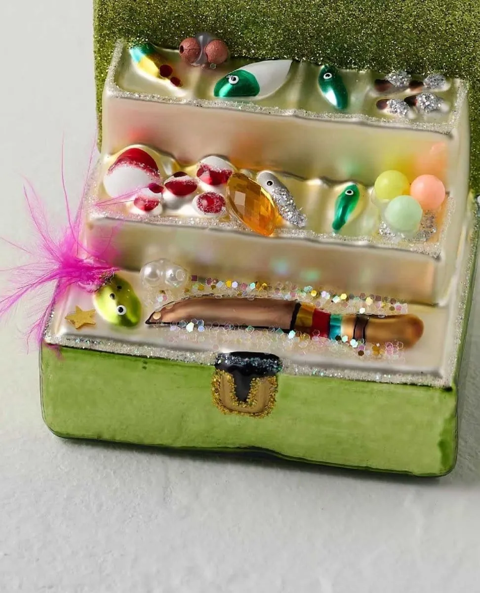 Fishing Tackle Box Ornament