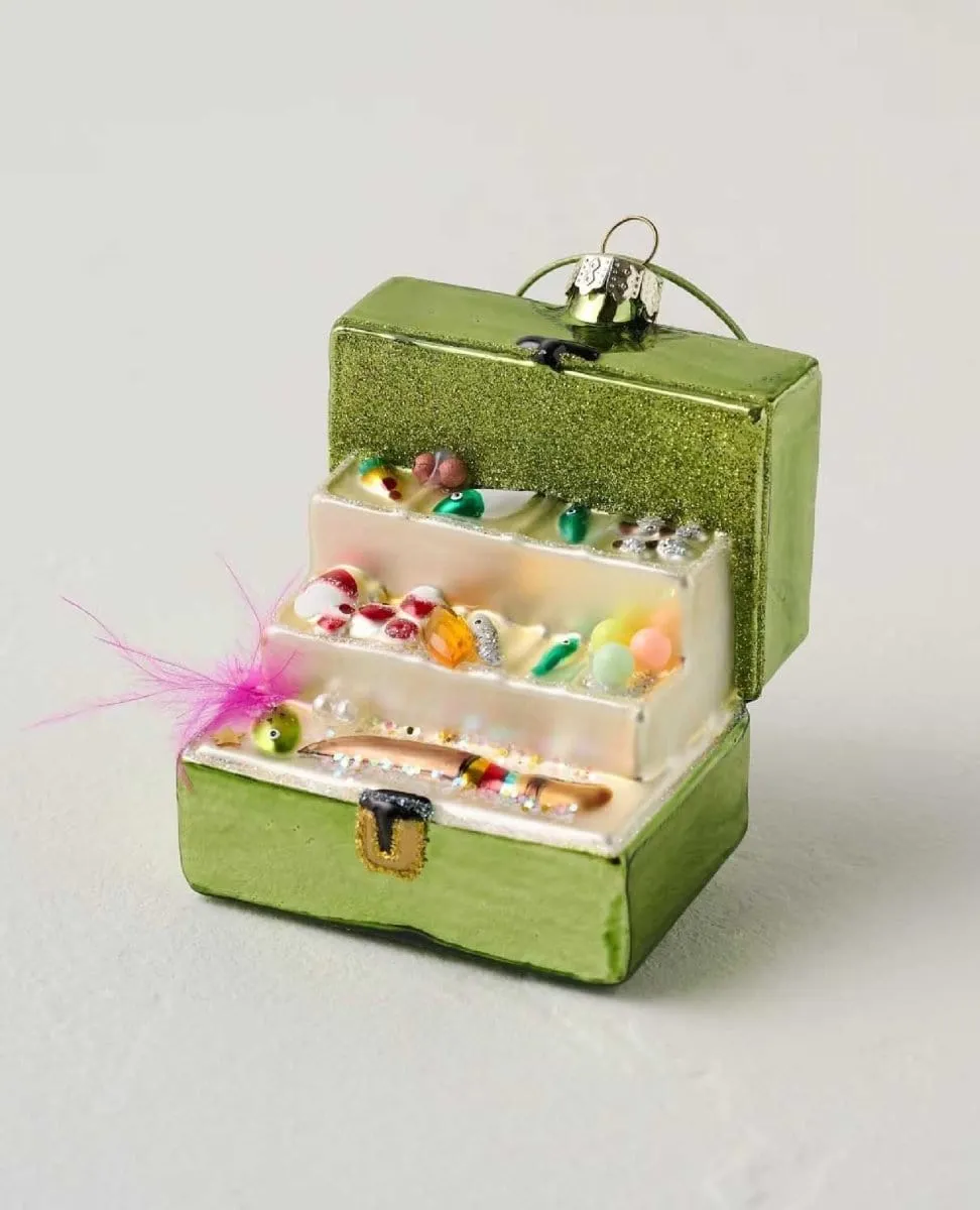 Fishing Tackle Box Ornament