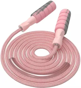 FITMYFAVO Jump Rope Cotton Adjustable Skipping Weighted jumprope for WomenAdult and Children Athletic Fitness Exercise Jumping Rope (Pink)