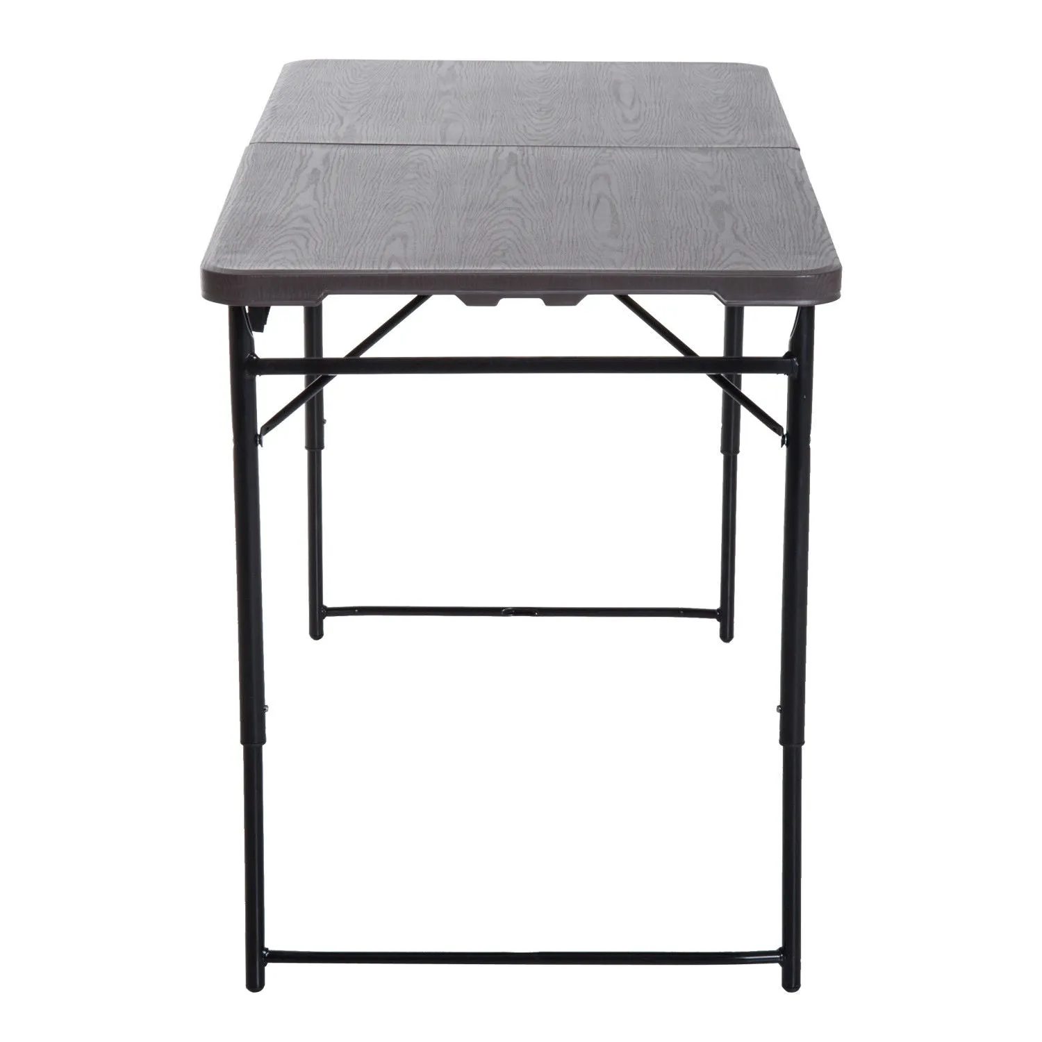 Folding Lightweight Picnic Table - Brown