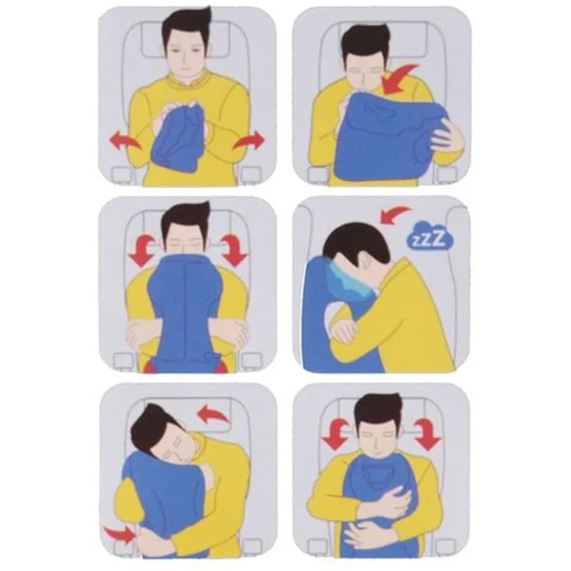 Funki Buys | Pillows | Inflatable Travel Sleeping Bag Pillow