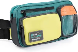 GeekShare Large Capacity Multifunctional Switch/OLED Travel Carrying Case - Color Contrast Laser Messenger Bag Compatible With Nintendo Switch - Portable Storage Bag for Game Accessories