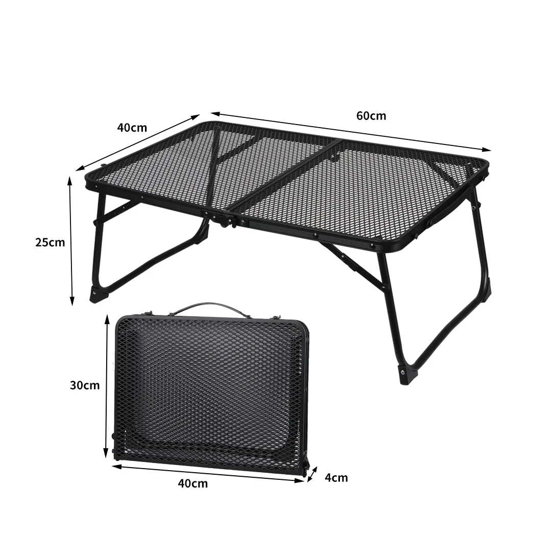 Grill Table BBQ Camping Tables Outdoor Foldable Aluminium Portable Picnic Small