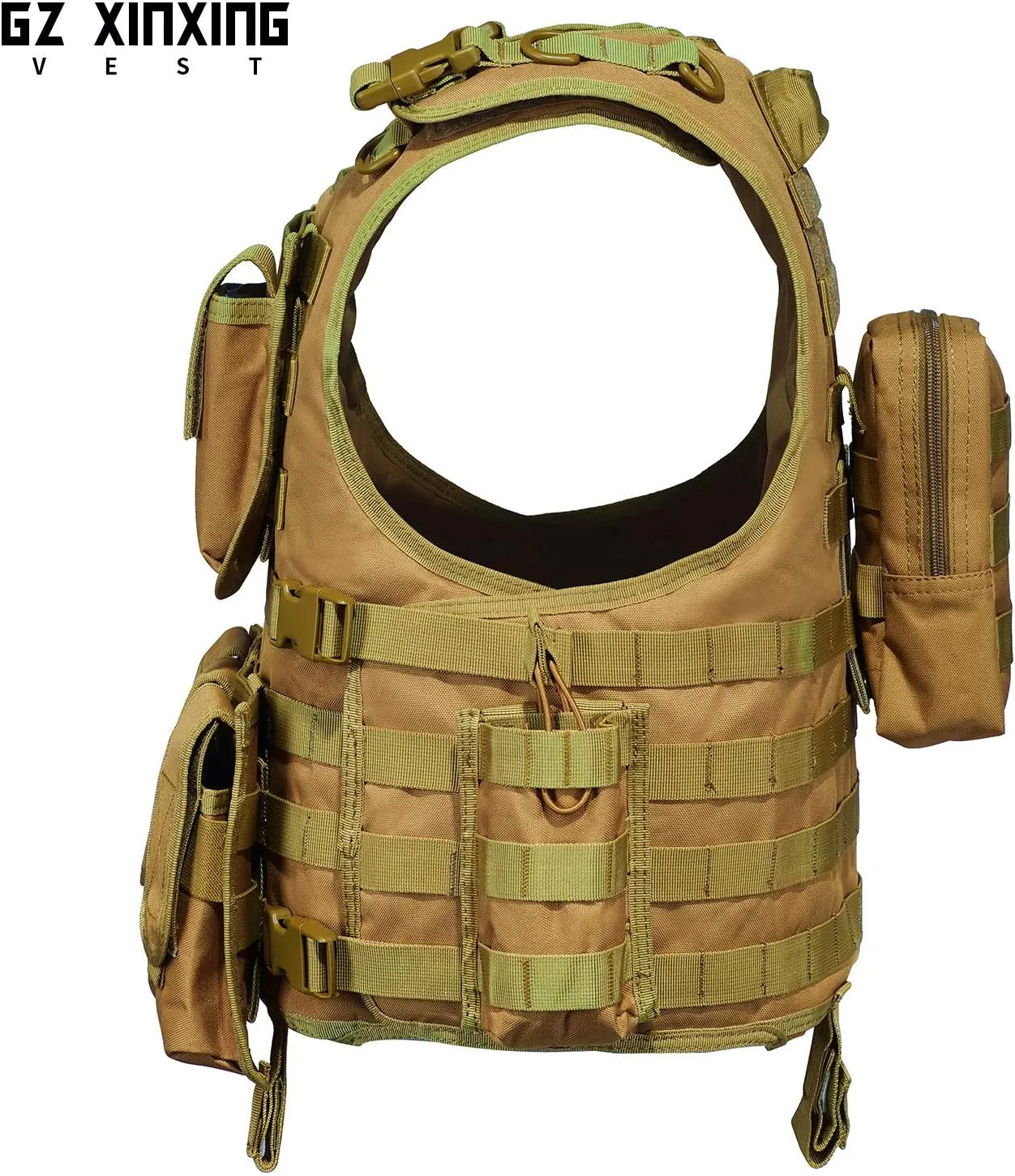 GZ XINXING Black Tactical Airsoft Paintball Vest