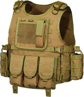GZ XINXING Black Tactical Airsoft Paintball Vest
