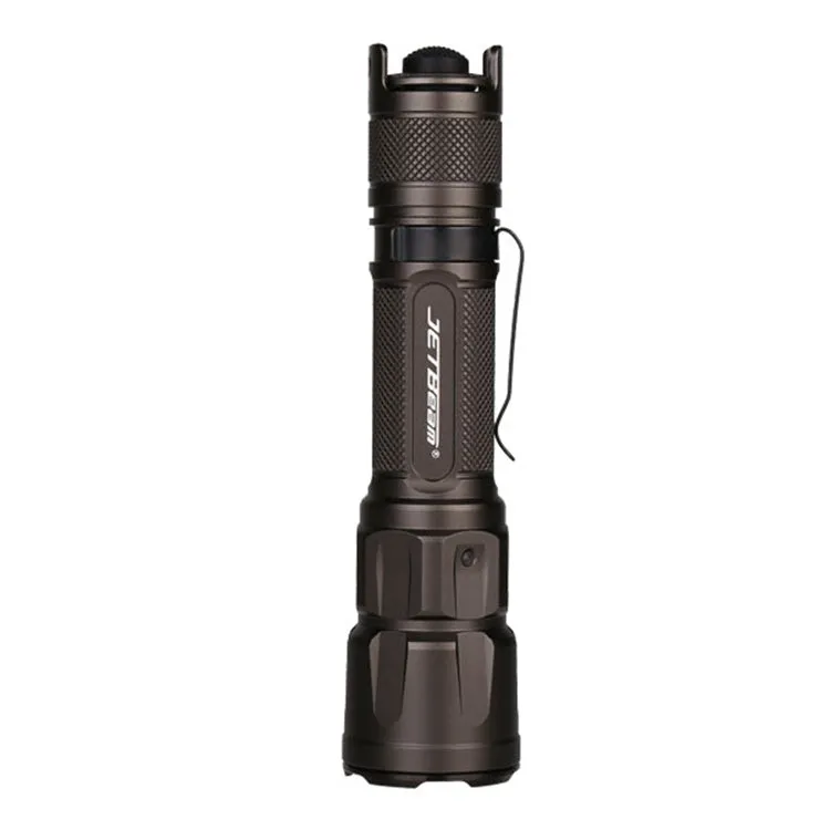JETBeam® TH16 TAC 2000 Lumen Tactical Flashlight, Outdoor LED Torch, USB Rechargeable Flash Light, Battery Included