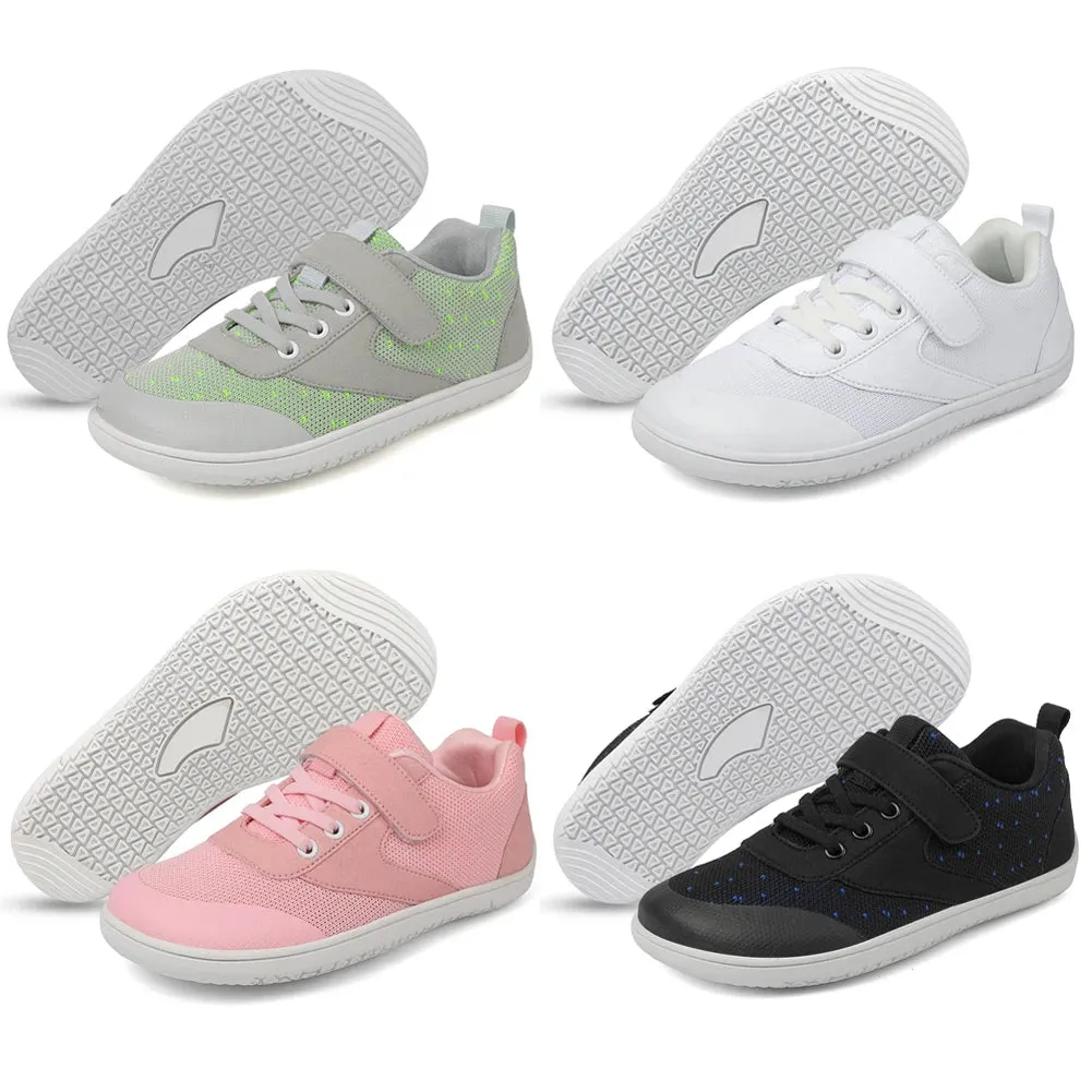 Kids Barefoot Shoes Breathable Sports Shoes Comfortable Wide Toe Sneakers Casual Running Sneakers for Children Boys Girls