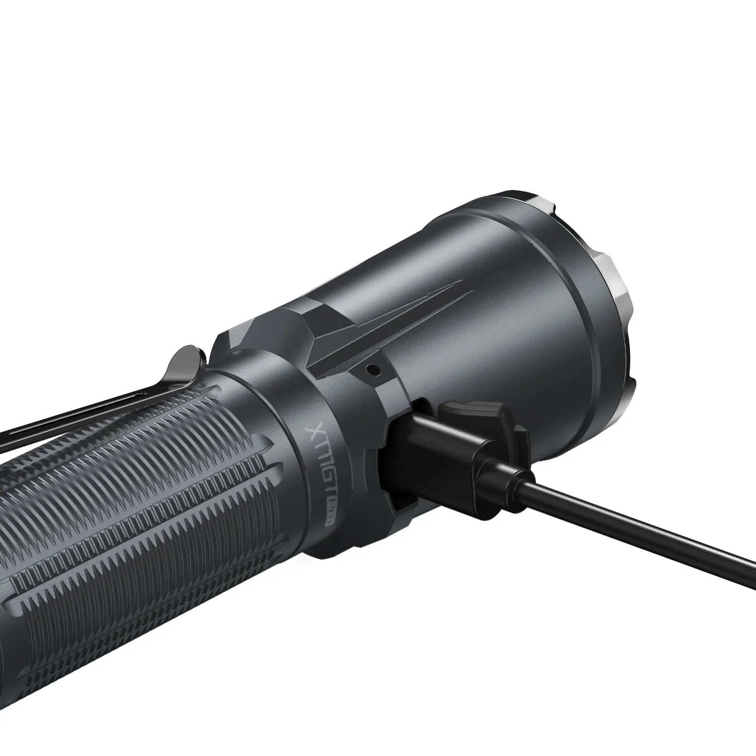 KLARUS XT11GT PRO-V2 Rapid Reaction Extreme Output Dual-switch 3300 Lumens Rechargeable Tactical Flashlight