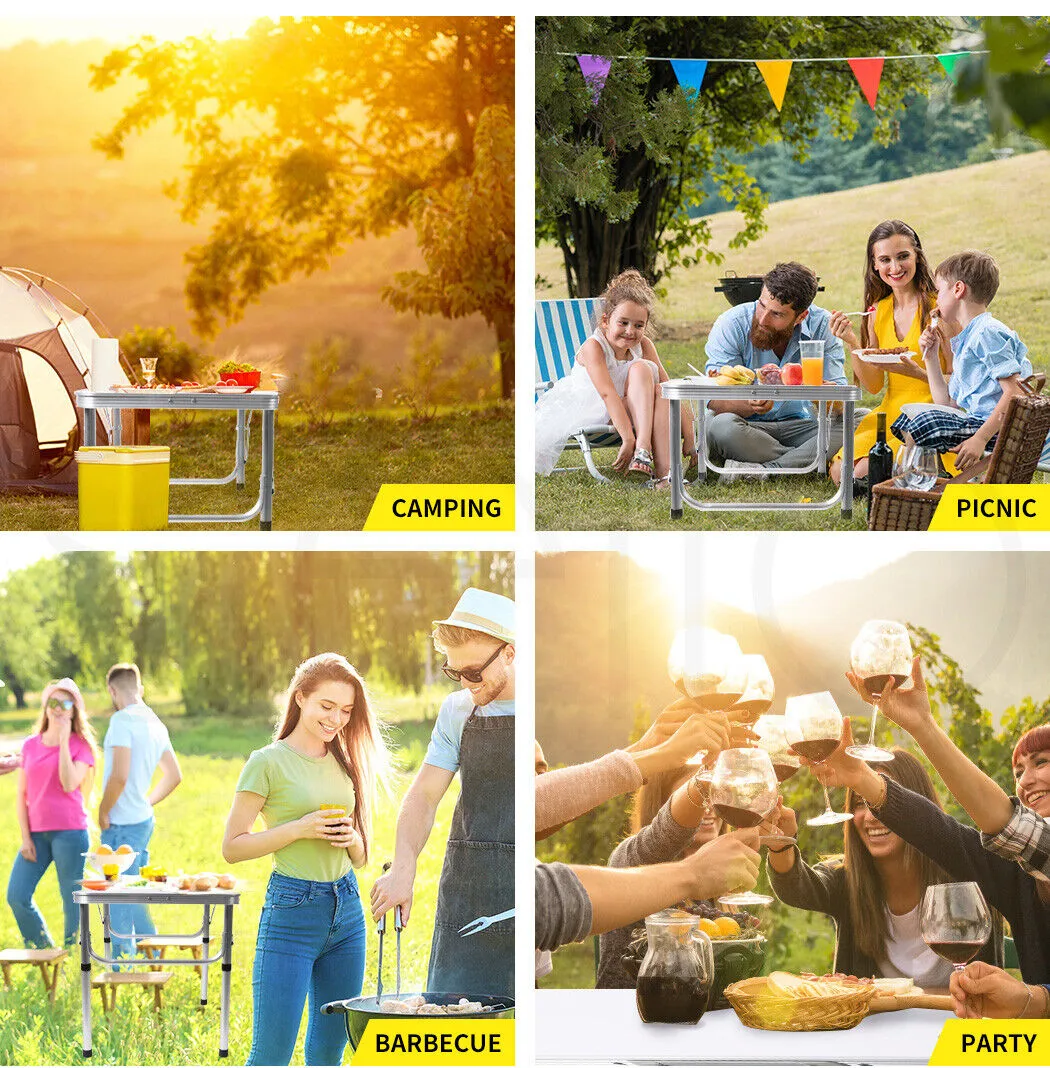 Levede Camping Table Foldable 60cm