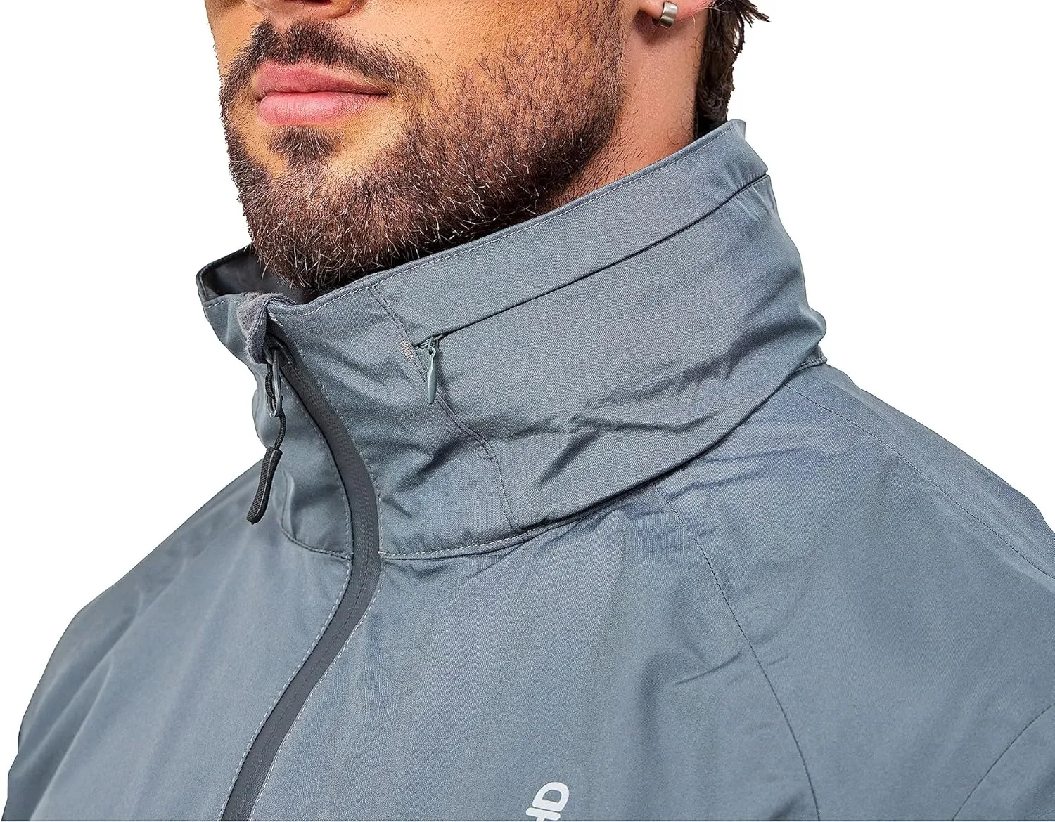Little Donkey Andy Men's Waterproof Rain Jacket Outdoor Lightweight Mountain Windbreaker Long Coat for Hiking Golf Travel