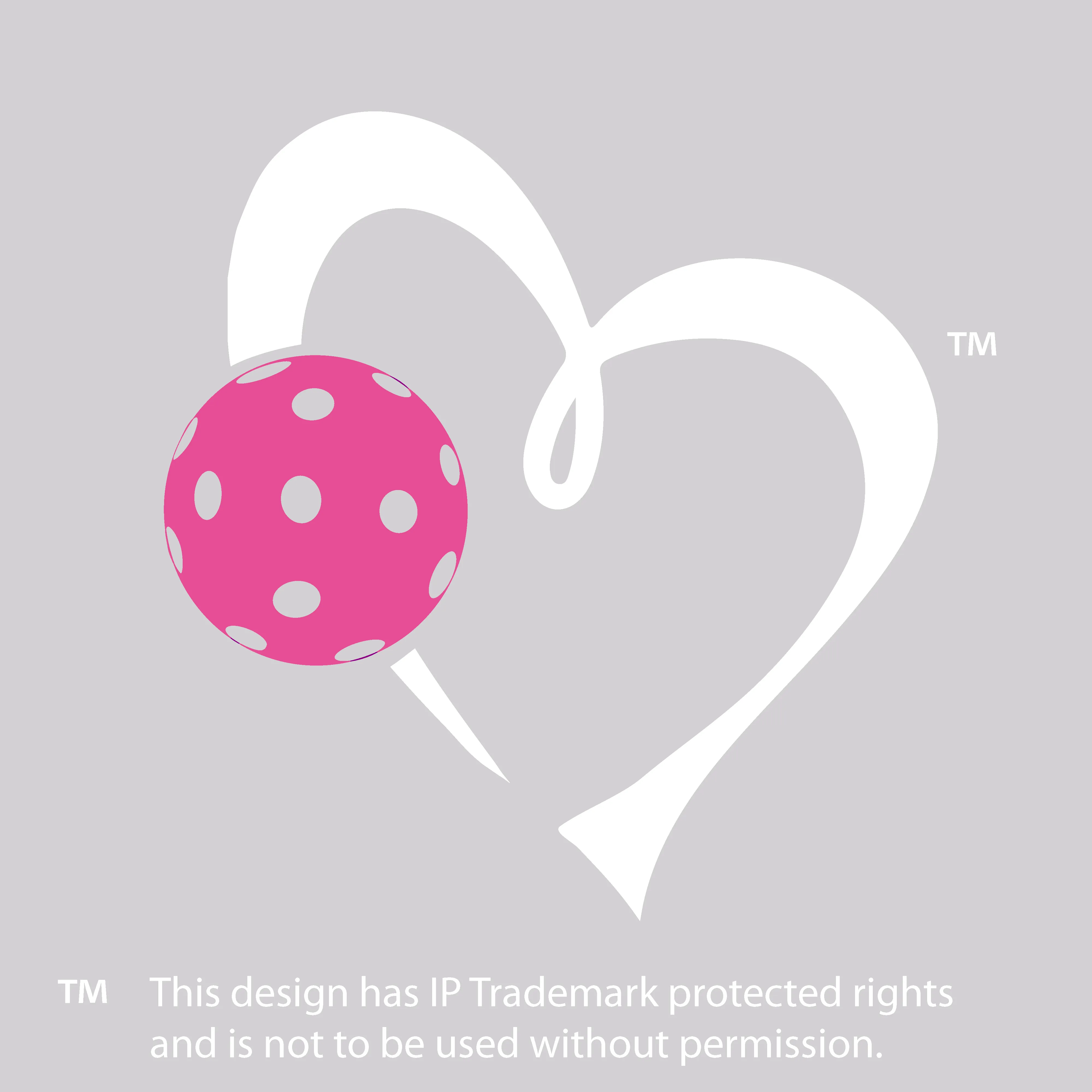 Love Pickleball (Pink) | Pickleball Sports Duffel | Medium Size Court Bag