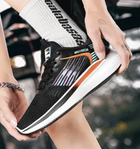 Men's Breathable Fly-Woven Trendy Running Shoes