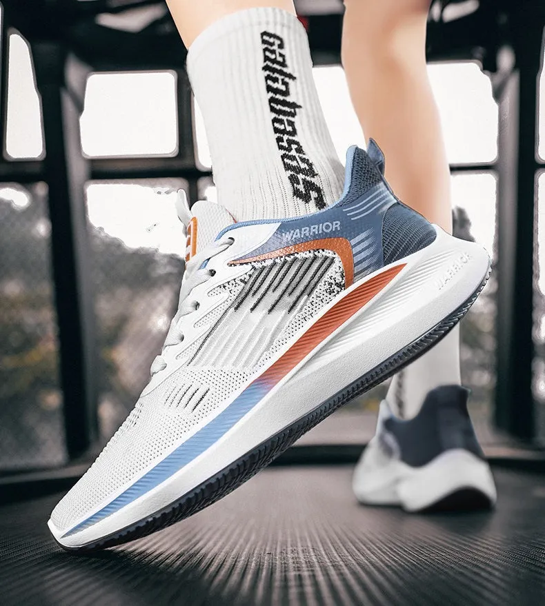 Men's Breathable Fly-Woven Trendy Running Shoes