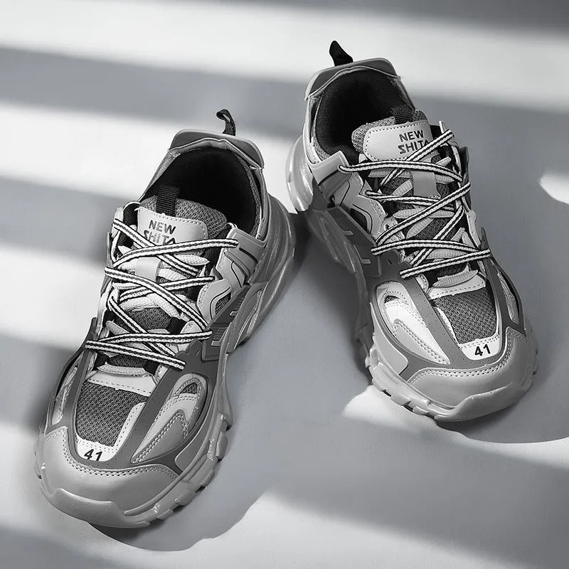 Men's Thick Bottom Breathable Running Shoes