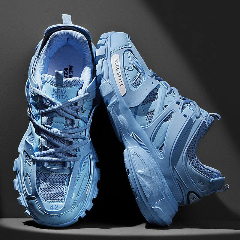 Men's Thick Bottom Breathable Running Shoes