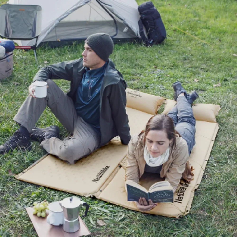 Naturehike D01 Automatic Inflatable Pad with Pillow (2023) R value: 3