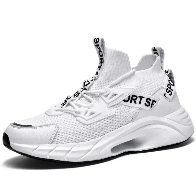 New Men Running Shoes Breathable Lightweight Sneakers Jogging Shoes