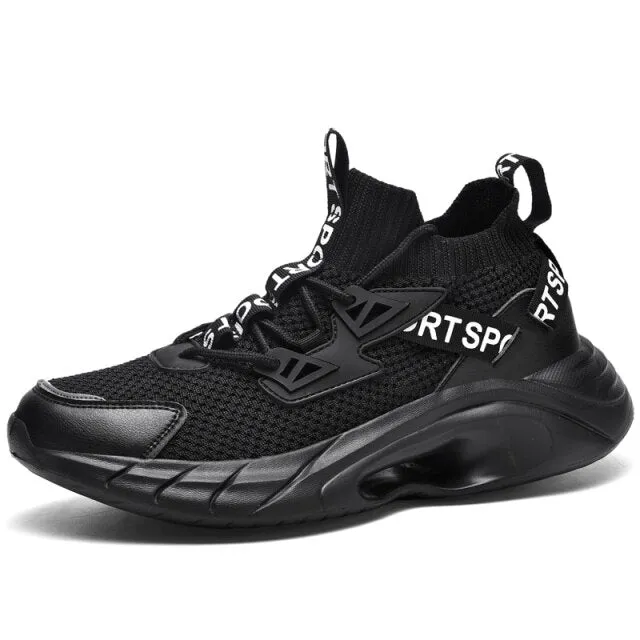 New Men Running Shoes Breathable Lightweight Sneakers Jogging Shoes