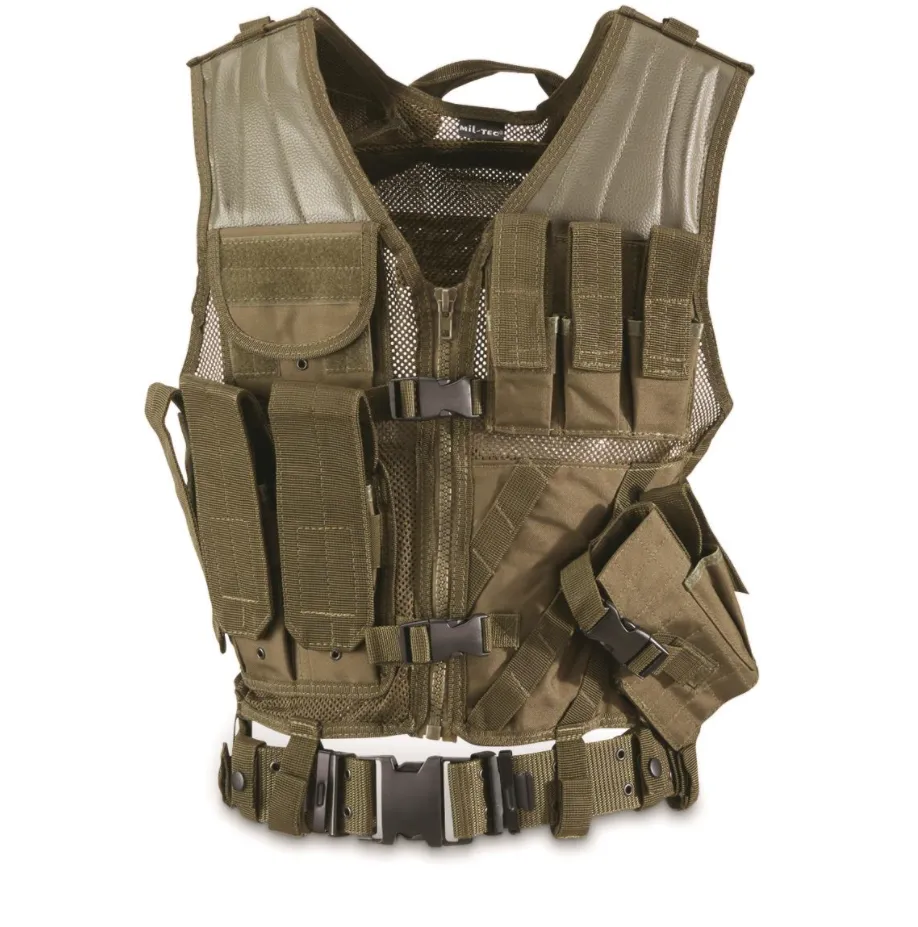 New MIL-TEC® USMC Combat Vest With Belt