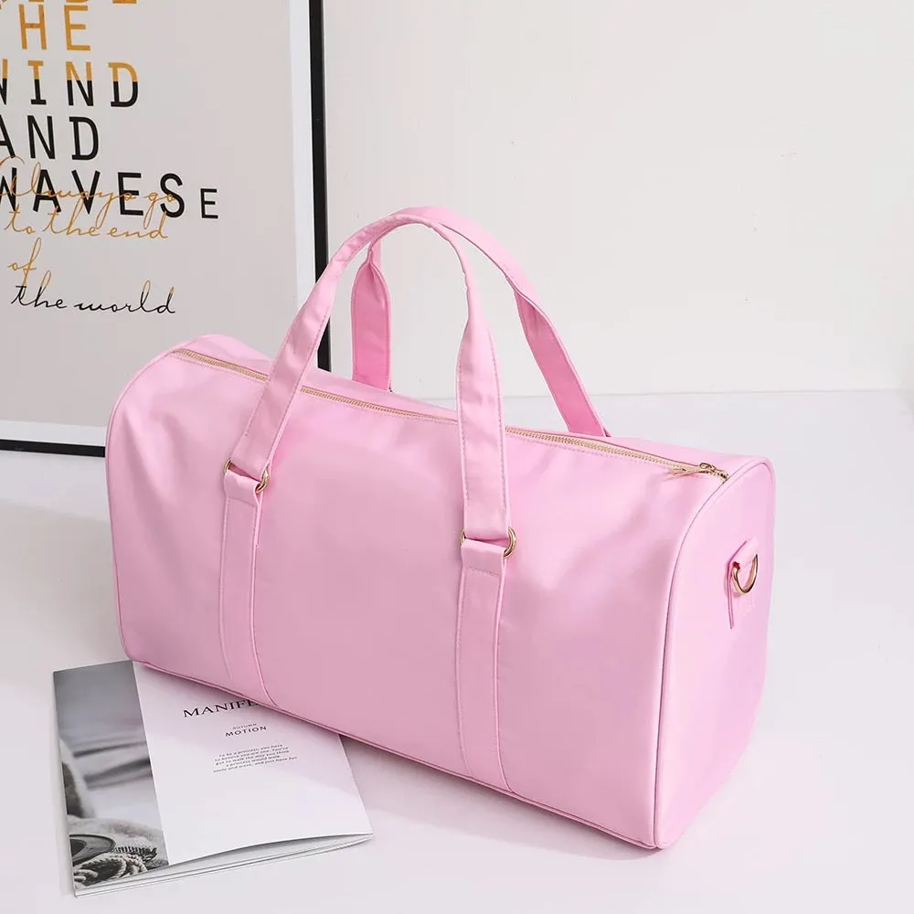 Nylon Waterproof Duffel Bag - Assorted Colors