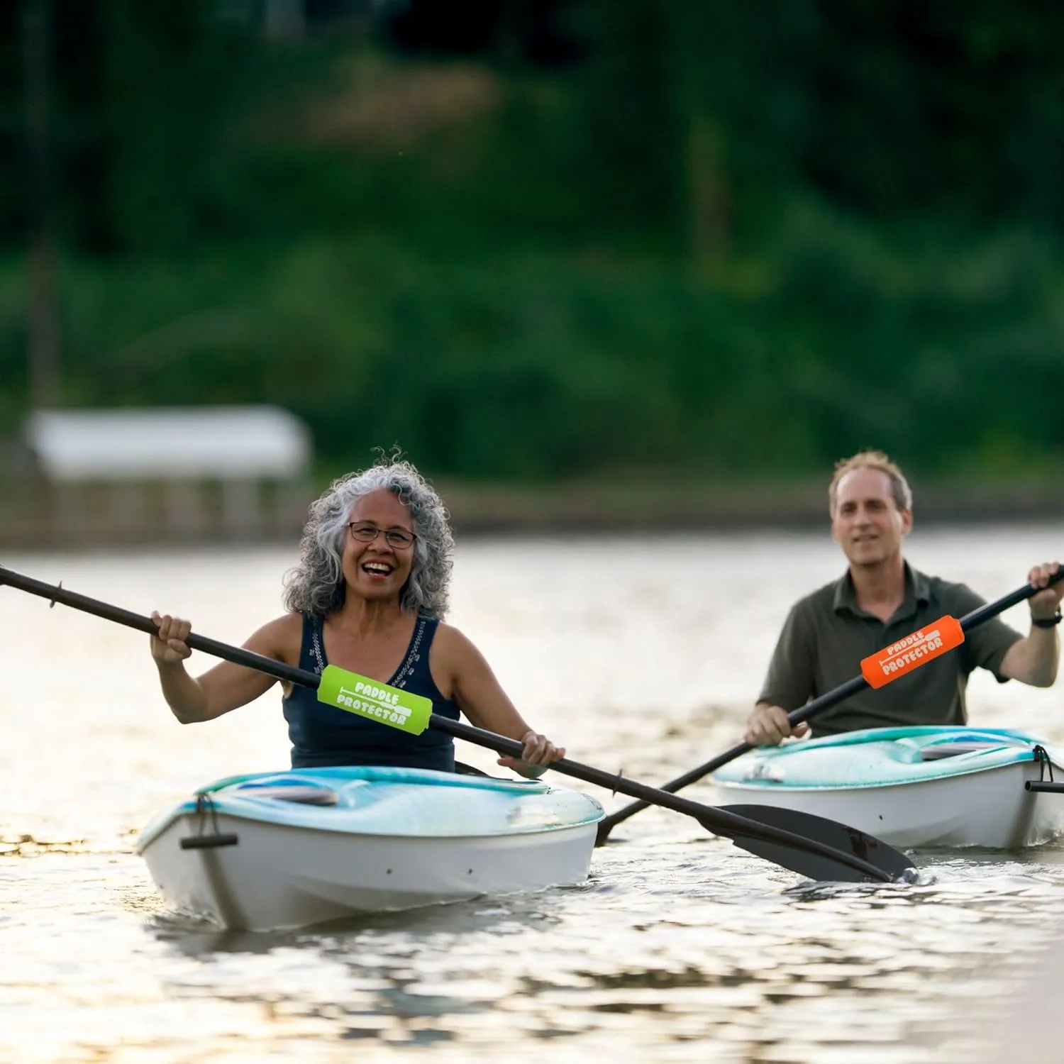 Paddle Float - Paddleboard Accessory for Stand Up Paddle Board, High Density Foam w/Hook & Loop Closure, Buoyancy, Kayak Flotation - Canoe Paddles, Kayaks, SUP Paddleboard - 2 Pack