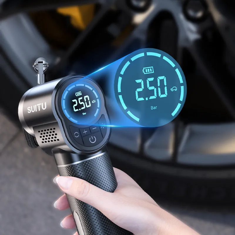 Portable & Rechargeable High Pressure Tire Inflation Pump