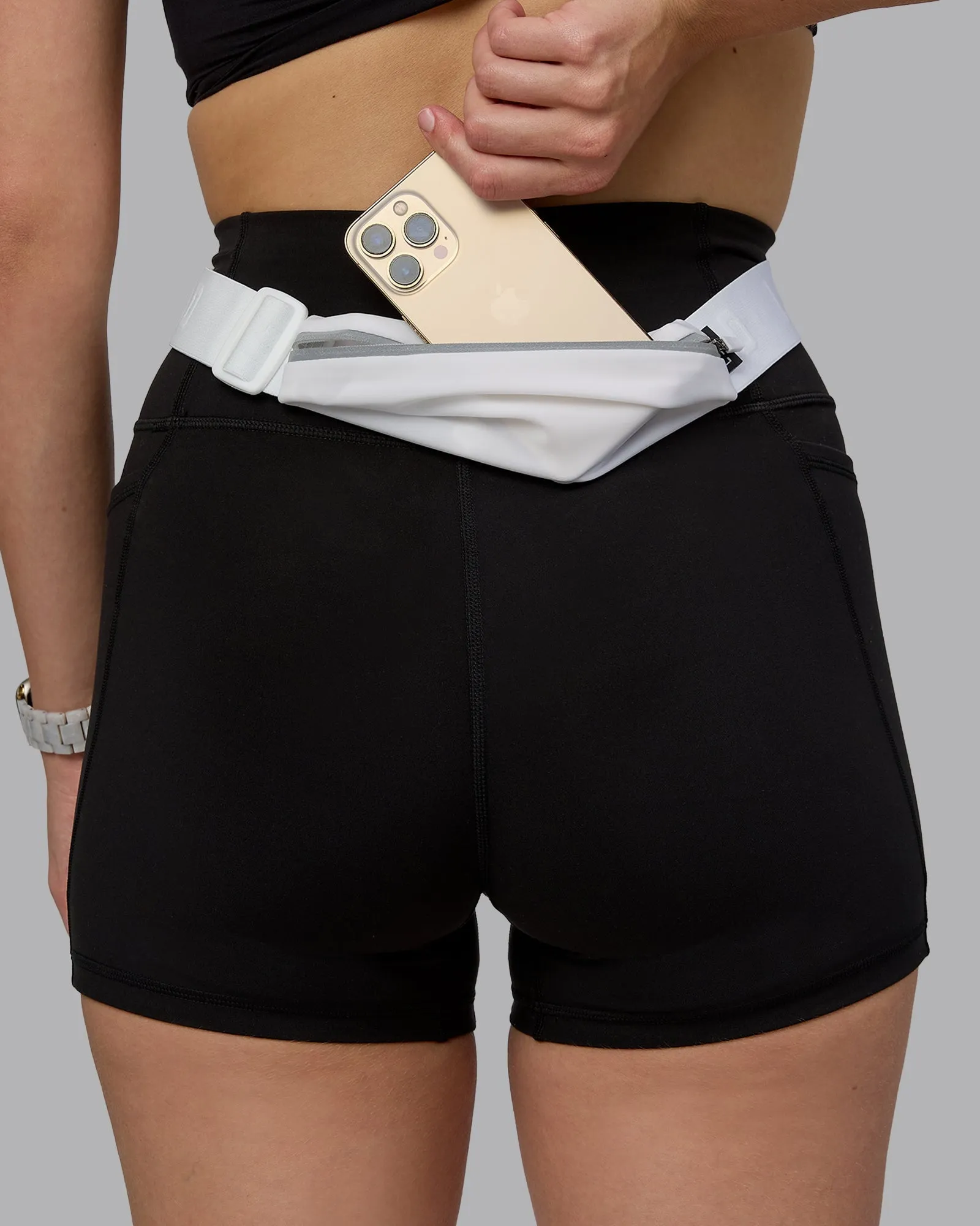 Rep Running Belt 2.0 - White-Reflective