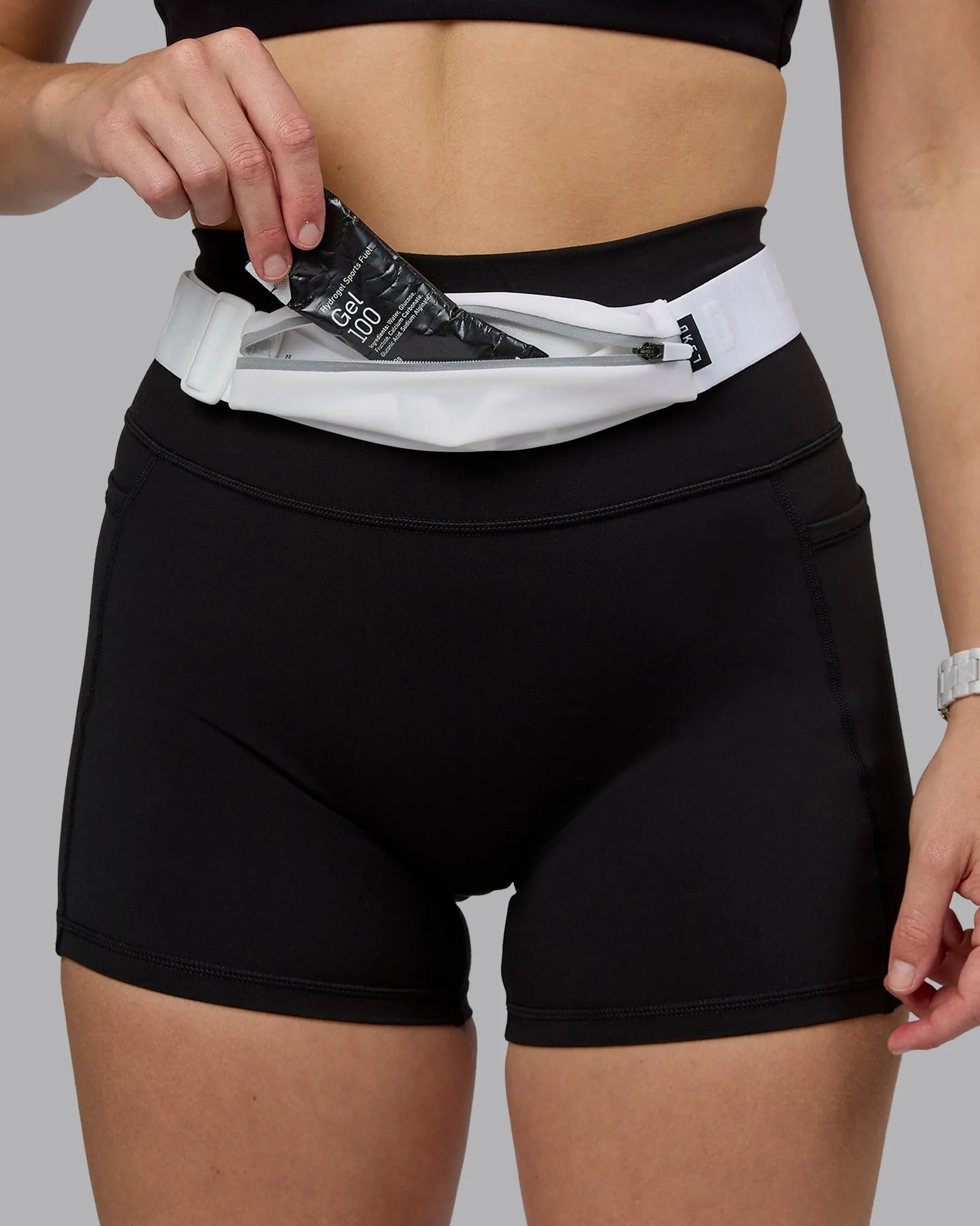 Rep Running Belt 2.0 - White-Reflective